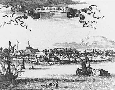 New Amsterdam (New York), kaiverrus tekijältä Unknown artist