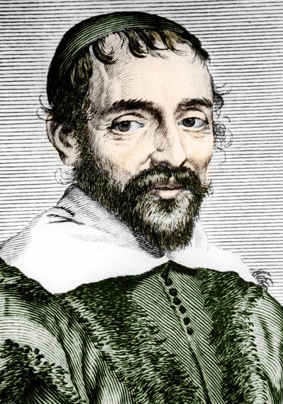 Pierre Gassendi (1592-1655), ranskalainen filosofi, tähtitieteilijä, matemaatikko ja fyysikko. tekijältä Unknown artist