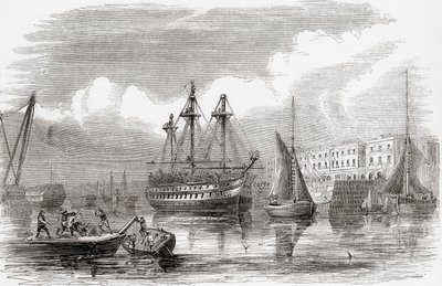 Plymouth, Englanti (kaiverrus) tekijältä Unknown artist