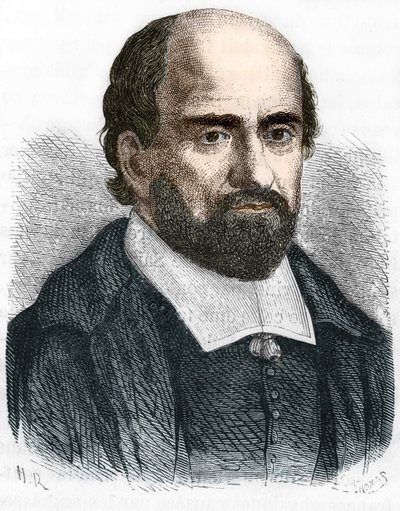 Muotokuva (Jean Duvergier de Hauranne) Saint Cyranin luostarista tekijältä Unknown artist