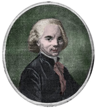 Abbe Delillen muotokuva. Jacques Delille, ranskalainen runoilija ja kirkollinen (1738-1813). tekijältä Unknown artist