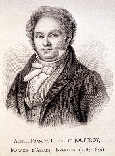 Achille François Léonor de Jouffroyn muotokuva, markiisi d