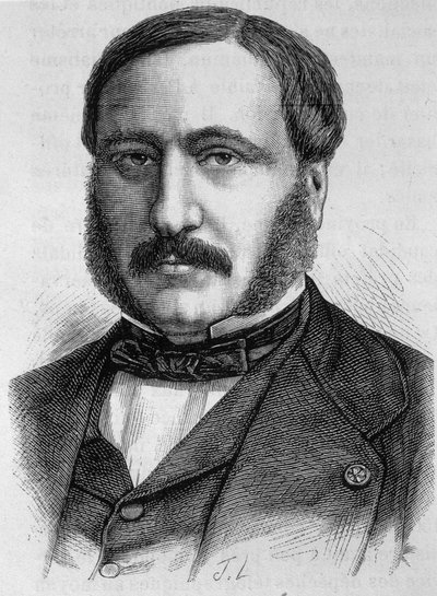 Adolphe Forcade de la Roquetten (1820-1874) muotokuva. tekijältä Unknown artist