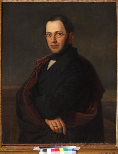Anonyymin Aleksanteri Nikolajevitš Raevskin (1795-1868) muotokuva. Öljy kankaalle tekijältä Unknown artist
