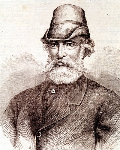 Alfred Kruppin (1812 - 1887) muotokuva tekijältä Unknown artist