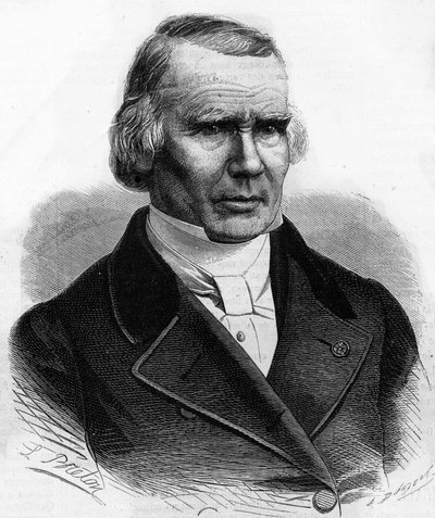 Alfred Louis Marie Velpeaun (1795 - 1867), ranskalaisen kirurgin muotokuva. tekijältä Unknown artist