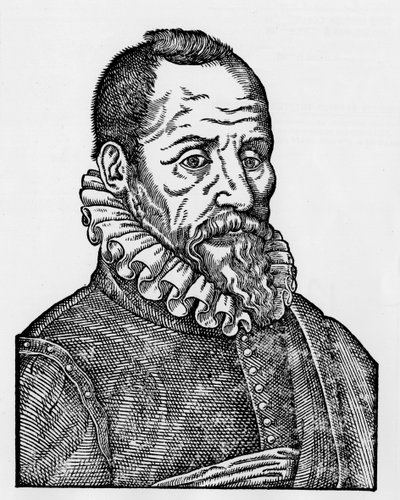 Ranskalaisen kirurgin Ambroise Parén (1509-1590) muotokuva tekijältä Unknown artist