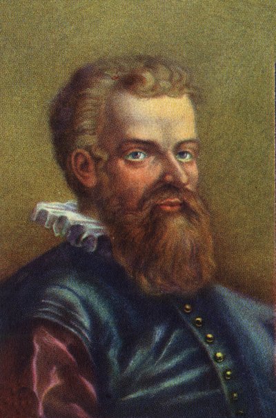 Anatomi Andre Vesalen muotokuva. tekijältä Unknown Artist