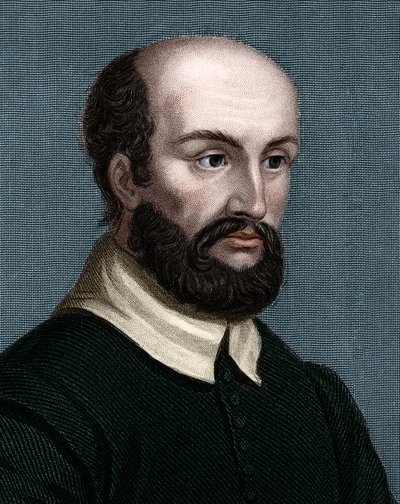 Andrea Palladion (1508-1580), italialaisen arkkitehdin muotokuva. tekijältä Unknown artist