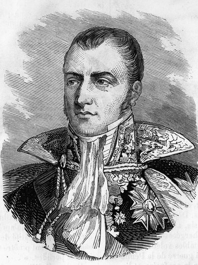Rovigon herttua (1774-1833), ranskalaisen kenraalin ja poliitikon Anne Jean Marie René SAVARYn muotokuva. tekijältä Unknown artist