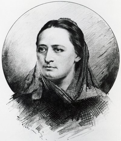 Bozena Nemcovan muotokuva tekijältä Unknown artist