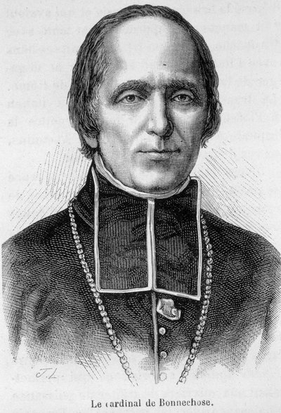 Kardinaali de Bonnechosen muotokuva tekijältä Unknown artist
