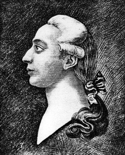 Casanovan muotokuva. 1800-luvun kaiverrus. tekijältä Unknown artist