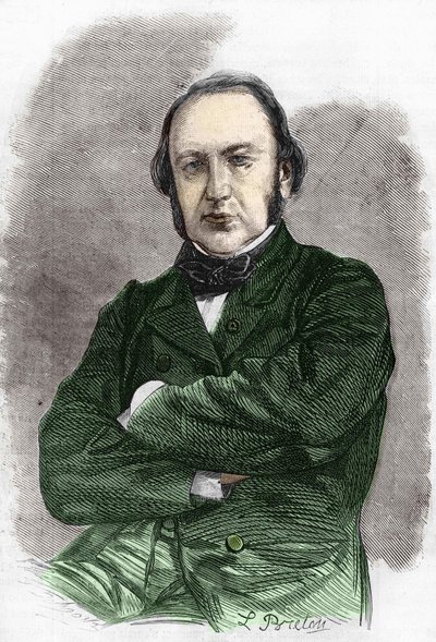 Claude Bernardin (1813 - 1878), ranskalaisen fysiologin muotokuva. tekijältä Unknown artist