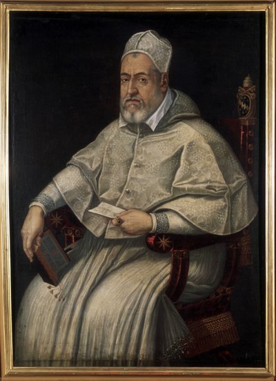 Clément VIII:n (1536 - 1605) muotokuva. 1500- tai 1600-luvun maalauksia. Museo di Roma. Rooma tekijältä Unknown artist
