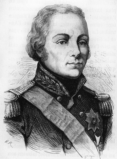 Muotokuva kreivi Rostopchinesta (1765 - 1826). Kaiverrus 1800-luvun lopusta H. Martinin teokseen "Histoire de France". tekijältä Unknown artist