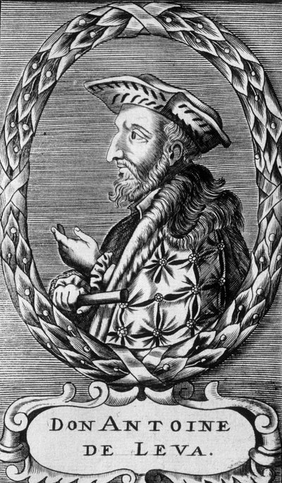 Don Antoine de Levan muotokuva - n.d. tekijältä Unknown artist
