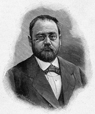 Emile Zolan muotokuva, tekijältä Unknown artist