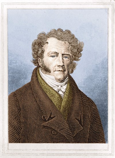Eugene Francois Vidocqin (1775-1857) muotokuva tekijältä Unknown artist
