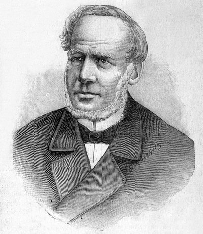 Muotokuva Franz de Champagnysta (1804 - 1882) - elokuvassa "" Les Contemporains"", n.d. 1800-luvun lopulla. tekijältä Unknown artist