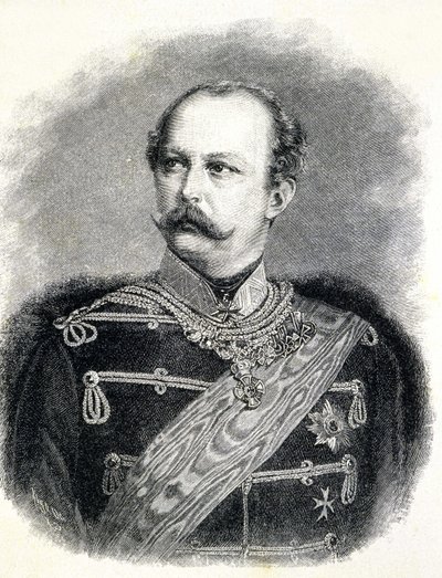 Frederic Charles Preussialainen (1828 - 1885), William I veljenpojan muotokuva tekijältä Unknown artist