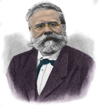 Fritz Reuterin (1810-1874) muotokuva saksalaisesta kirjailijasta. tekijältä Unknown artist
