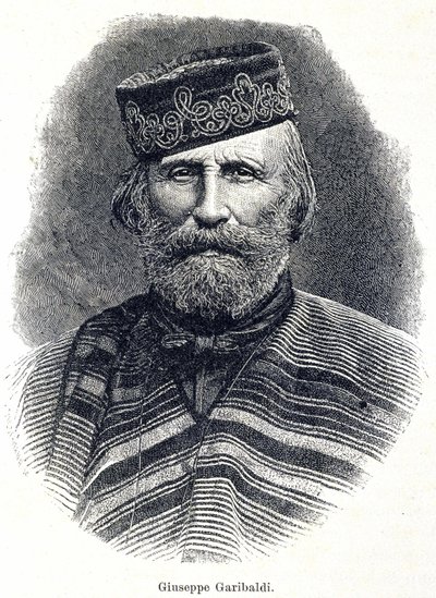 Muotokuva Garibaldista (1807 - 1882) tekijältä Unknown artist