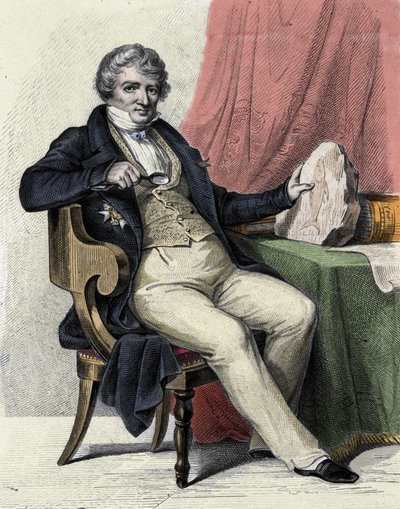 Georges Cuvierin muotokuva tekijältä Unknown artist
