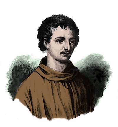 Giordano Brunon (1548-1600) muotokuva tekijältä Unknown artist
