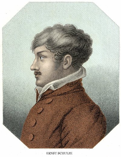 Gottlob Ernst Schulzen (1761 - 1833) muotokuva saksalaisesta filosofista tekijältä Unknown artist