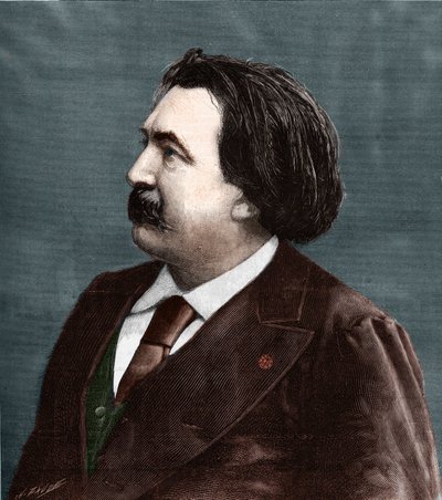 Gustave Doren (1832-1883), ranskalaisen taidemaalarin ja sarjakuvapiirtäjän muotokuva. tekijältä Unknown artist