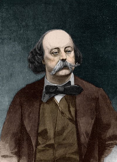 Gustave Flaubertin (1821-1880) muotokuva tekijältä Unknown artist