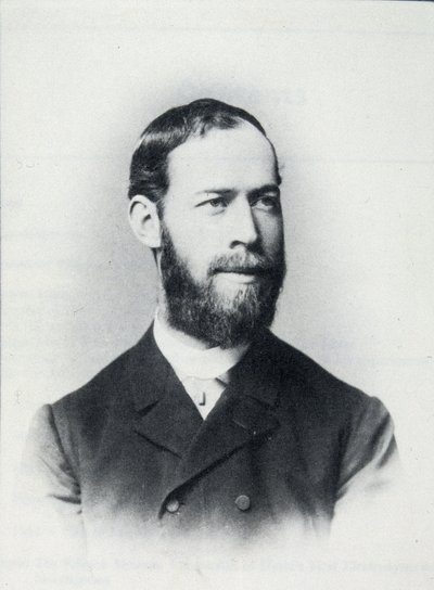 Heinrich Hertzin muotokuva tekijältä Unknown artist