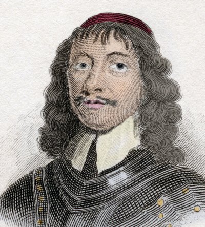 James Grahamin (1612-1650) muotokuva, 5. jaarl ja Montrosen ensimmäinen markiisi, skotlantilainen aatelinen ja sotilas. tekijältä Unknown artist