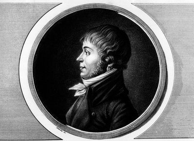 Muotokuva Jean Antoine Joseph Debrystä tai De Brystä (1760-1834), Aisnen varajäsenestä kansalliskokouksessa. Kaiverrus "" Täydellinen kokoelma Ranskan vallankumouksen historiallisia maalauksia, kolme osaa.""" 1804. tekijältä Unknown artist
