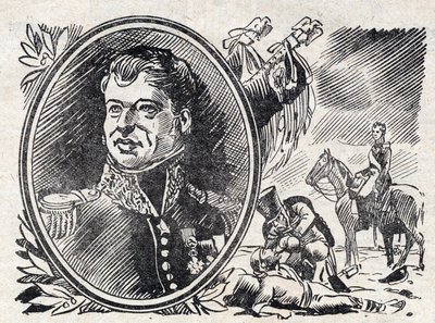 Muotokuva Joseph Leopold Sigisbert Hugosta, ranskalaisesta kenraalista, Victor Hugon isästä. Vuodelta 1928. tekijältä Unknown Artist