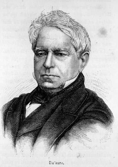 Jules Armand (Jules-Armand) Dufauren muotokuva, ranskalainen lakimies ja poliitikko (1798-1881). tekijältä Unknown artist