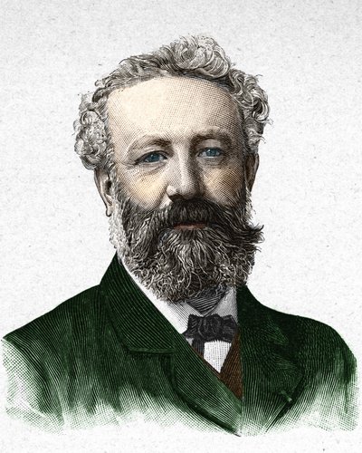Jules Vernen muotokuva, ranskalainen kirjailija (1828-1905) tekijältä Unknown artist
