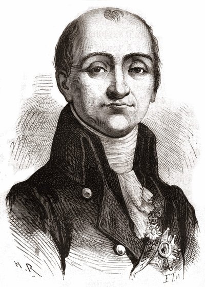 Lacépèden muotokuva - Henri Martinin ”Ranskan historiassa” sd. 1800-luvulla. tekijältä Unknown artist