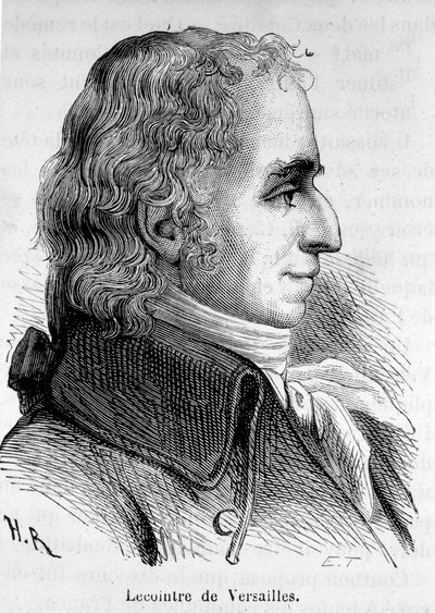 Laurent Lecointre Dit Lecointre de Versailles (1742-1805), ranskalainen poliitikko. tekijältä Unknown artist