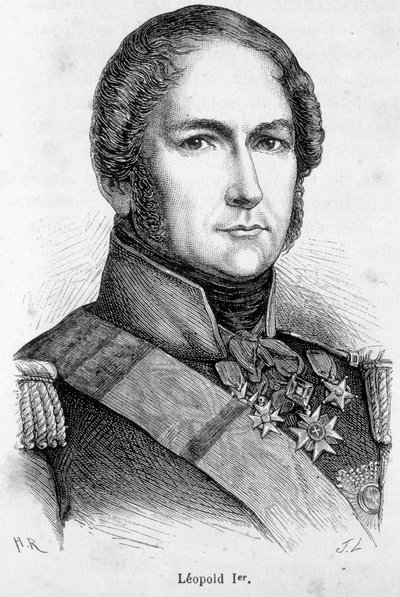 Leopold I:n muotokuva Sachsen Cobourg Gothasta (Saksi-Coburg-Gotha tekijältä Unknown artist