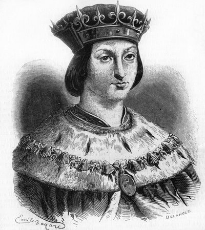 Ranskan kuninkaan Ludvig XII:n (1462-1515) muotokuva. tekijältä Unknown artist