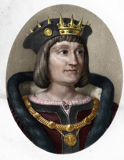 Ludvig XII:n muotokuva. Ranskan kuningas 1462-1515. tekijältä Unknown artist