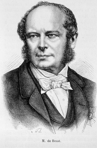 M. de Beustin muotokuva tekijältä Unknown artist