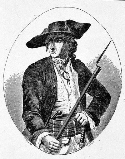 Mandrinin muotokuva - kaiverrus tekijältä Unknown artist