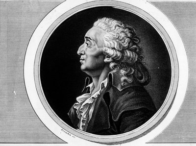 Marie Jean Antoine Nicolas de Caritatin muotokuva, markiisi de Condorcet (1743-1793), kansalliskonventin varajäsen ja filosofi. Kaiverrus "" Täydellinen kokoelma Ranskan vallankumouksen historiallisia maalauksia, kolme osaa.""" 1804. tekijältä Unknown artist