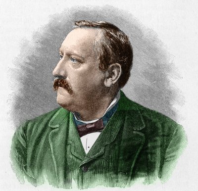 Saksalaisen runoilijan Martin Greifin (1839-1911) muotokuva. tekijältä Unknown artist