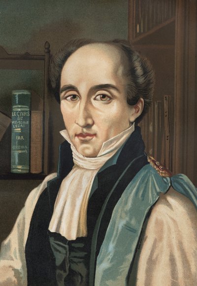 Mathieu Joseph Bonaventure Orfilan muotokuva. espanjalaista alkuperää oleva ranskalainen lääkäri ja kemisti (Mah¿n tekijältä Unknown artist