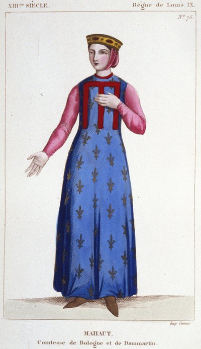Mathilde de Dammartinin (n. 1202-1259) tai Boulognen ja Dammartinin kreivitär Mahaut