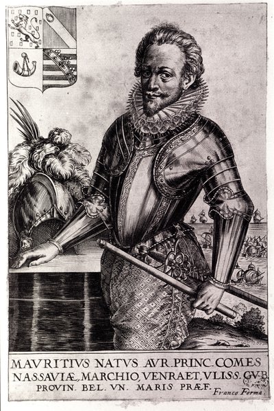 Muotokuva Maurice de Nassausta, Orangen prinssistä (s. Dillenburgissa tekijältä Unknown artist